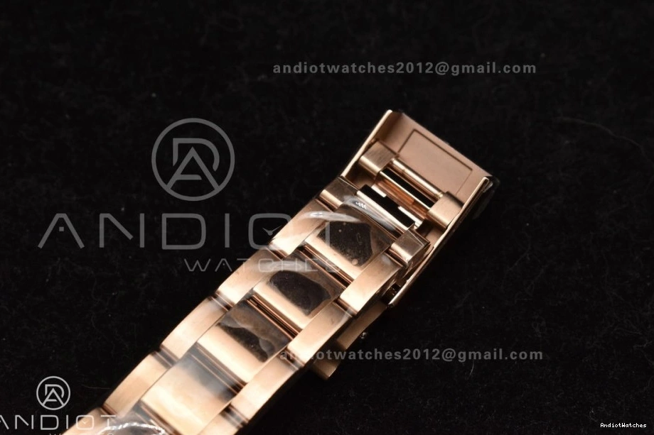 ARF 126715 II 864 Edition Best Master SH3285 1:1 CHS 904L CHNR New WrinkleFree GMT Bracelet SS RG on 0205